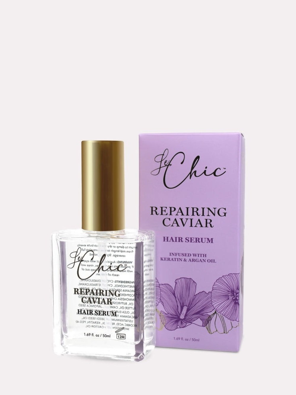 Le Chic Repairing Caviar Hair Serum - Lavender & Gold